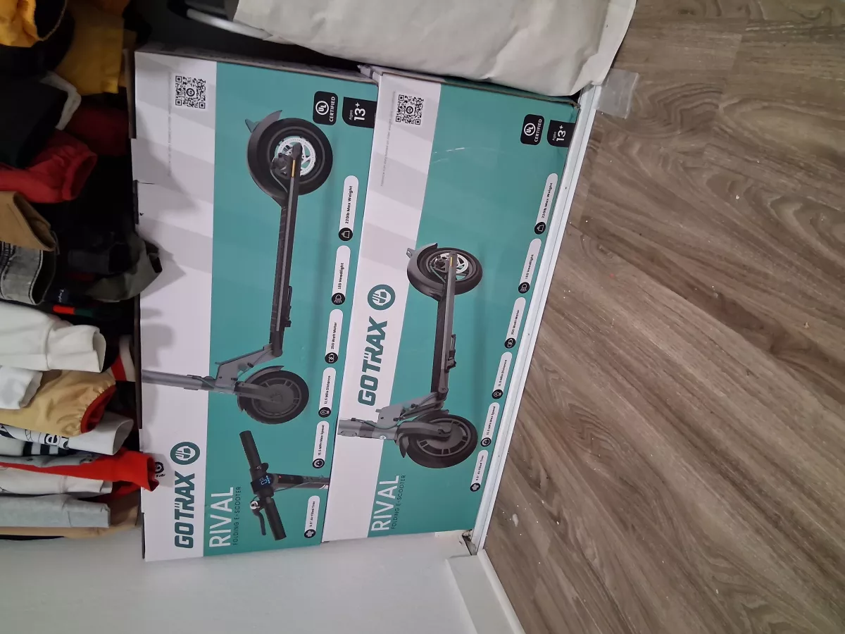 2 brand new scooters